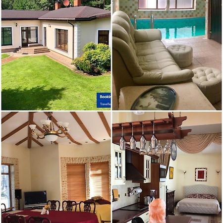 Guests House With Amazing Pool And Sauna Babīte 外观 照片